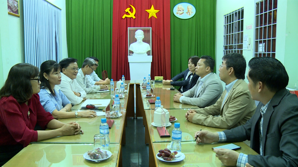 Trường Cao đẳng Y tế Long An làm việc với Viện Jamwei Nhật Bản